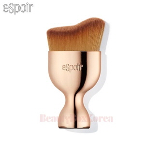 ESPOIR Pro Tailoring Curved Face Brush 1ea AD (Gold)