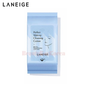 LANEIGE Perfect Makeup Cleansing Cotton 35ea,LANEIGE