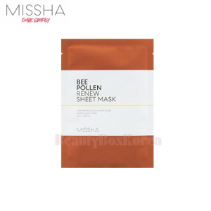 MISSHA Bee Pollen Renew Sheet Mask 25ml,MISSHA