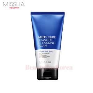 MISSHA Men&#039;s Cure Shave To Cleansing Foam 150ml,MISSHA