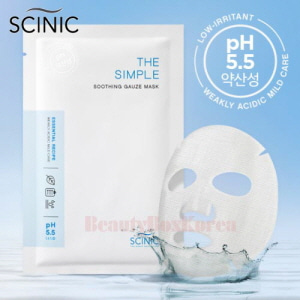 SCINIC The Simple Soothing Gauze Mask 25ml,SCINIC