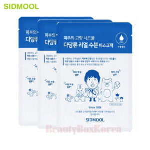 SIDMOOL Polysaccharide Real Mask 22g *3ea,SIDMOOL