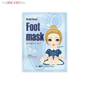 THE ORCHID SKIN Orchid Flower Foot Mask 1 Pair,THE ORCHID SKIN