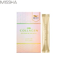 MISSHA 24K Collagen Gold Overnight Firming Mask 4ml*20ea [Online Excl.]