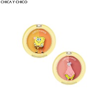 CHICA Y CHICO One Happy One Touch Ppyam Ppyam Duo Blusher 5g [SPONGEBOB Limited Edition]