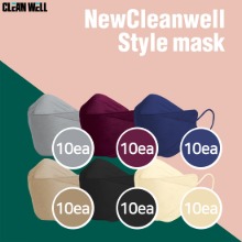 CLEANWELL New Cleanwell Style KF94 Color Mask Mix 60ea