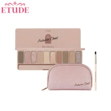 ETUDE Play Color Eyes Autumn Closet With Pouch &amp; Brush Set 3items