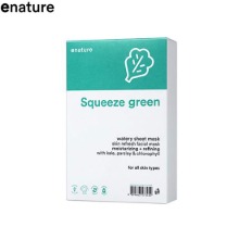 ENATURE Squeeze Green Watery Sheet Mask 22g*10sheets