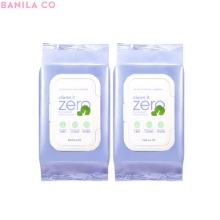 BANILA CO Clean It Zero Cica Hyaluron Cleansing Tissue 80wipes*2ea
