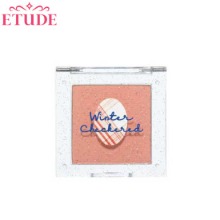 ETUDE Winter Checkered  Blusher #Mellow Pink 4.7g [Winter Checkered Collection]