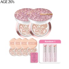 AGE 20&#039;S The Essence Cover Pact HL Pink Diamond Edition Set 8items