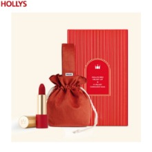 HOLLYS Red Velvet Lip &amp; H Velvet Corduroy Bag Set 2items