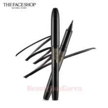 THE FACE SHOP Gold Collagen Marker Pen Eyeliner 1ml (01 Black),THE FACE SHOP