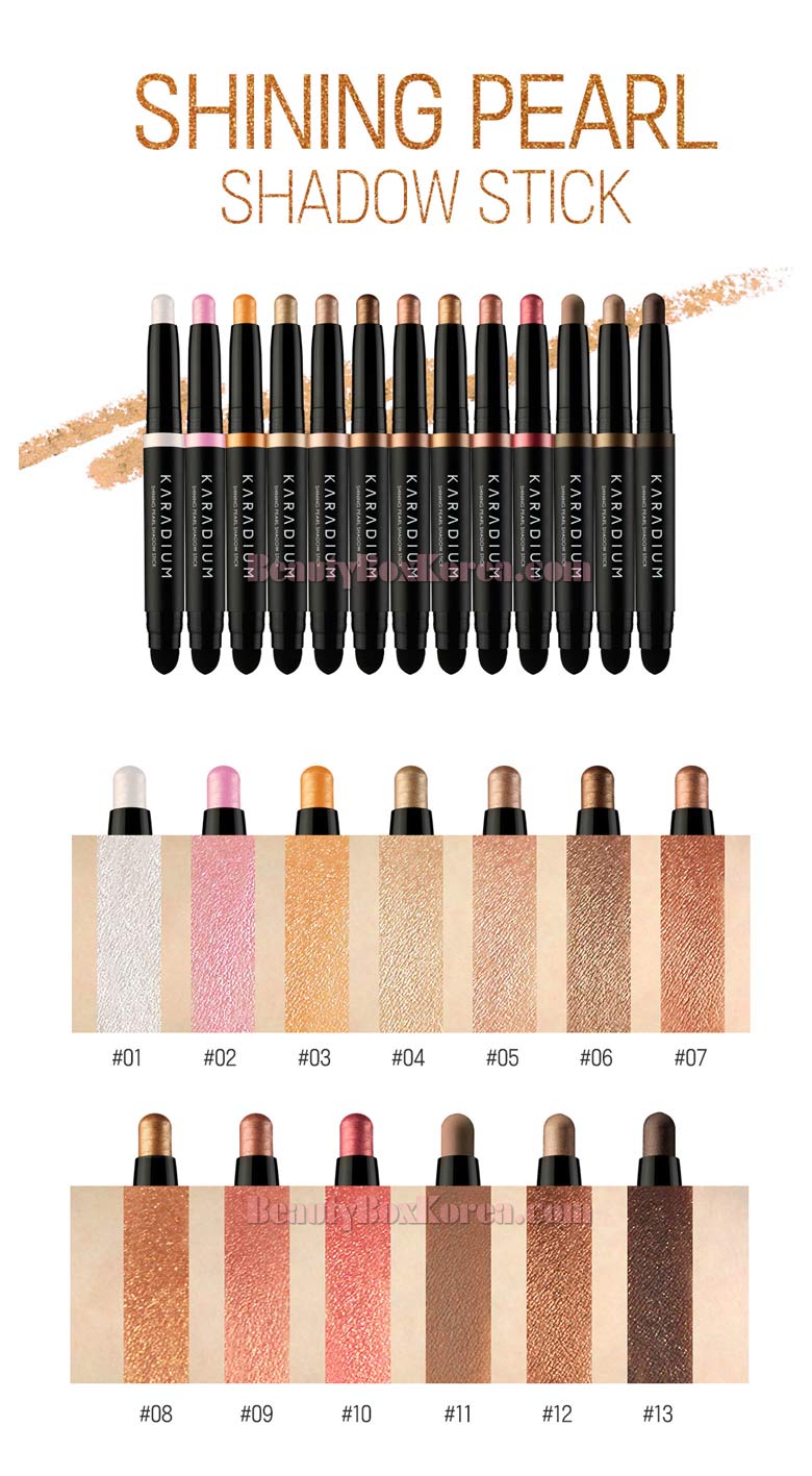 KARADIUM Shining Pearl Shadow Stick 1.4g | Best Price and Fast Shipping  from Beauty Box Korea