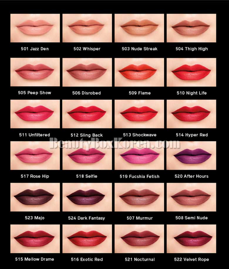SHISEIDO Modern Matte Powder Lipstick 4g Available Now At Beauty Box Korea