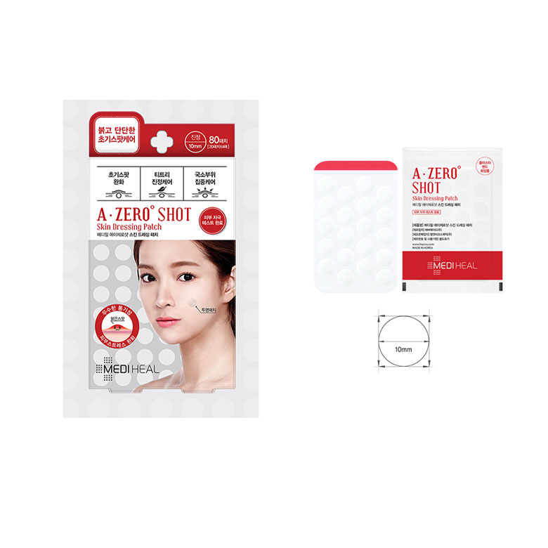 MEDIHEAL A-Zero Shot Skin Dressing Patch 80ea | Best Price and Fast  Shipping from Beauty Box Korea