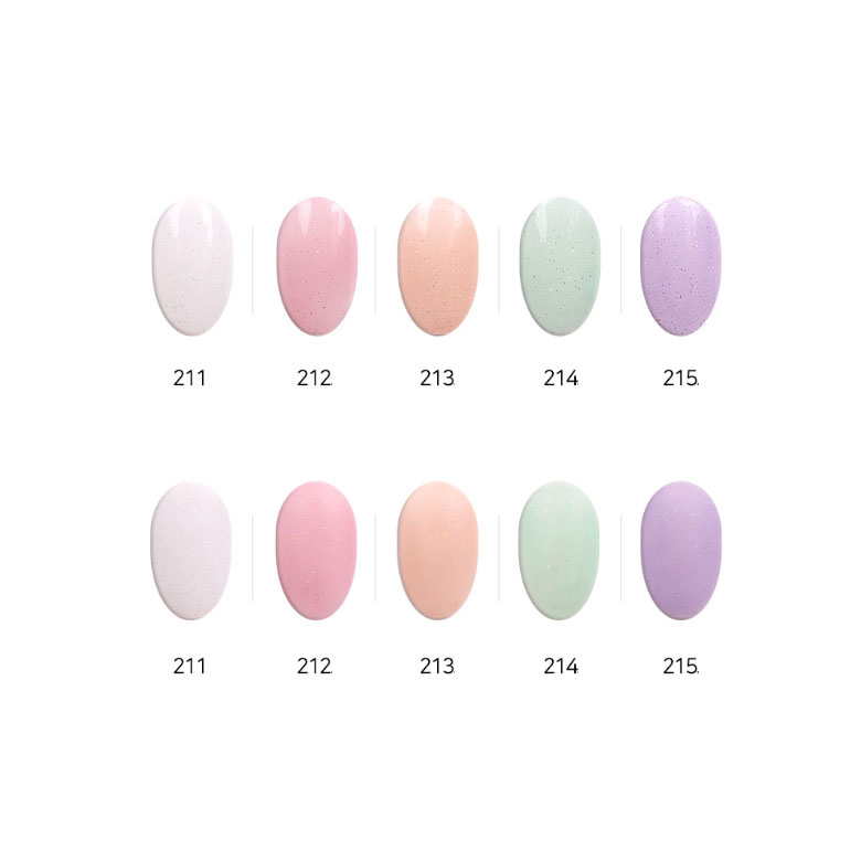 THE GEL Sugar Syrup Edition Pearl Syrup Nail Set 5items (#211-#215) | Best  Price and Fast Shipping from Beauty Box Korea