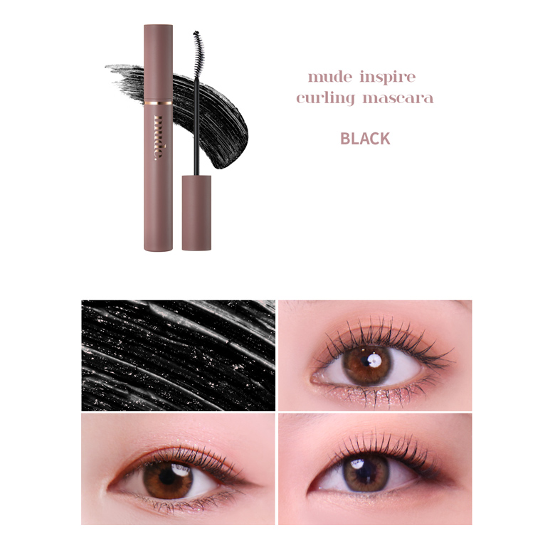 MUDE Inspire Longlash Curling Mascara 10g | Best Price and Fast Shipping  from Beauty Box Korea