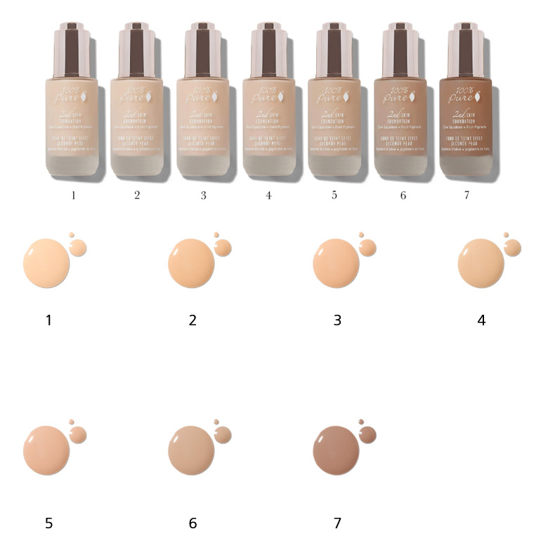100% PURE Fruit Pigmented 2nd Skin Foundation 35ml | Best Price and Fast  Shipping from Beauty Box Korea