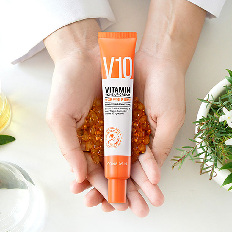 SOME BY MI V10 Vitamin Tone-Up Cream 50ml | Best Price and Fast Shipping  from Beauty Box Korea