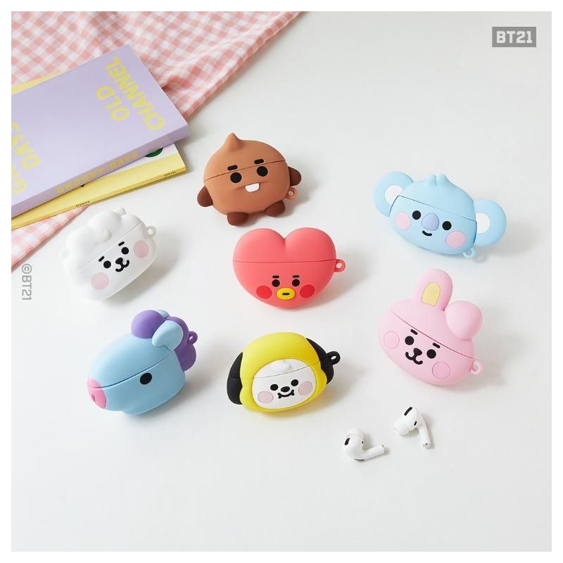 Beauty Box Korea BT21 Baby Face Airpods Pro Case 1ea Available Now At Beauty Box Korea
