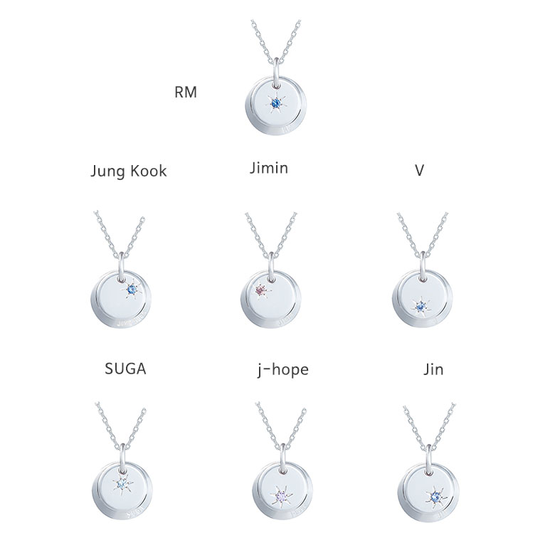 BTS X STONEHENGE Birth Necklace 1ea | Best Price and Fast Shipping