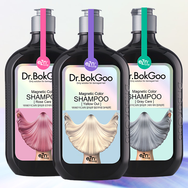 EZN Dr.Bokgoo Magnetic Color Shampoo 350g Available Now At Beauty Box Korea
