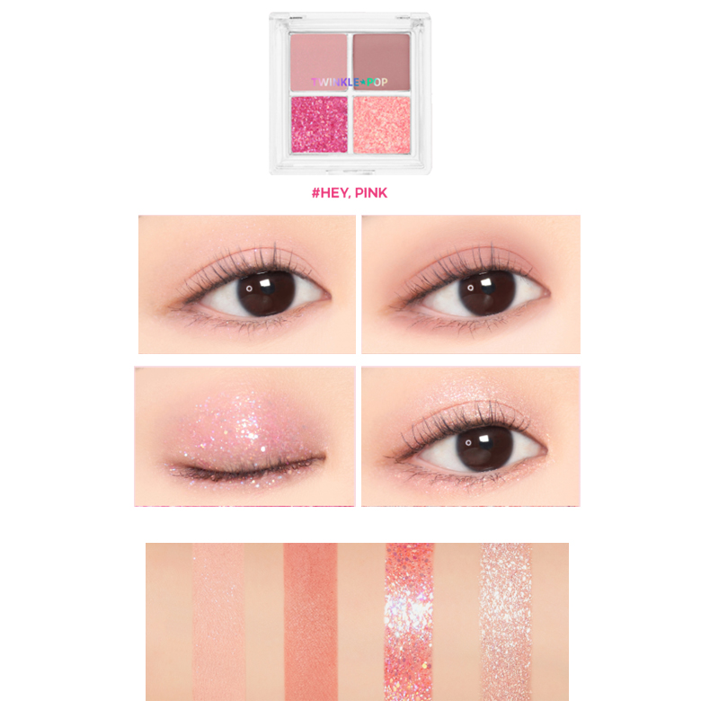 TWINKLE POP Pearl Flex Glitter Eye Palette 3.3g | Best Price and Fast  Shipping from Beauty Box Korea
