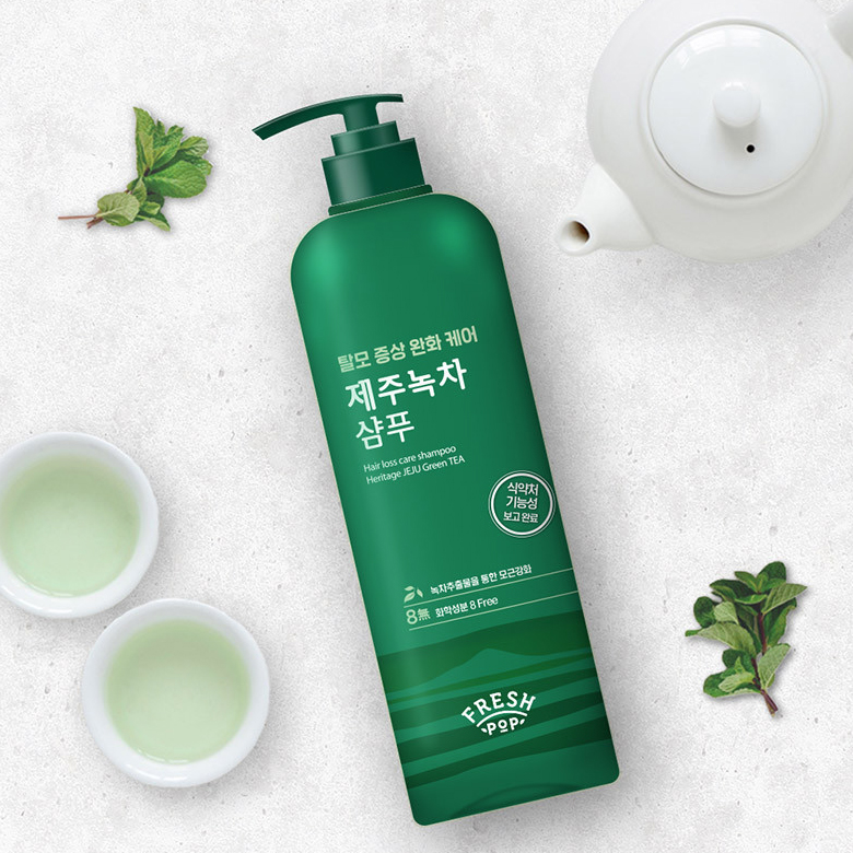 club Civiel vervangen FRESH POP Hair Loss Care Shampoo Heritage Jeju Green Tea 1000ml | Best  Price and Fast Shipping from Beauty Box Korea