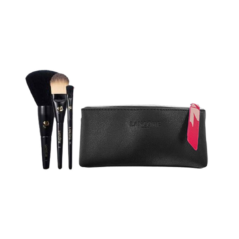 LANCOME Brush & Pouch Set 4items | Best Price and Fast Shipping from Beauty  Box Korea