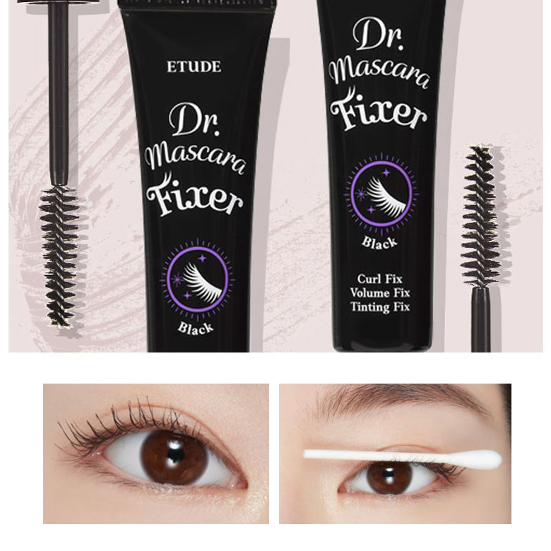 ETUDE Dr.Mascara Fixer Black 6ml | Best Price and Fast Shipping from Beauty  Box Korea