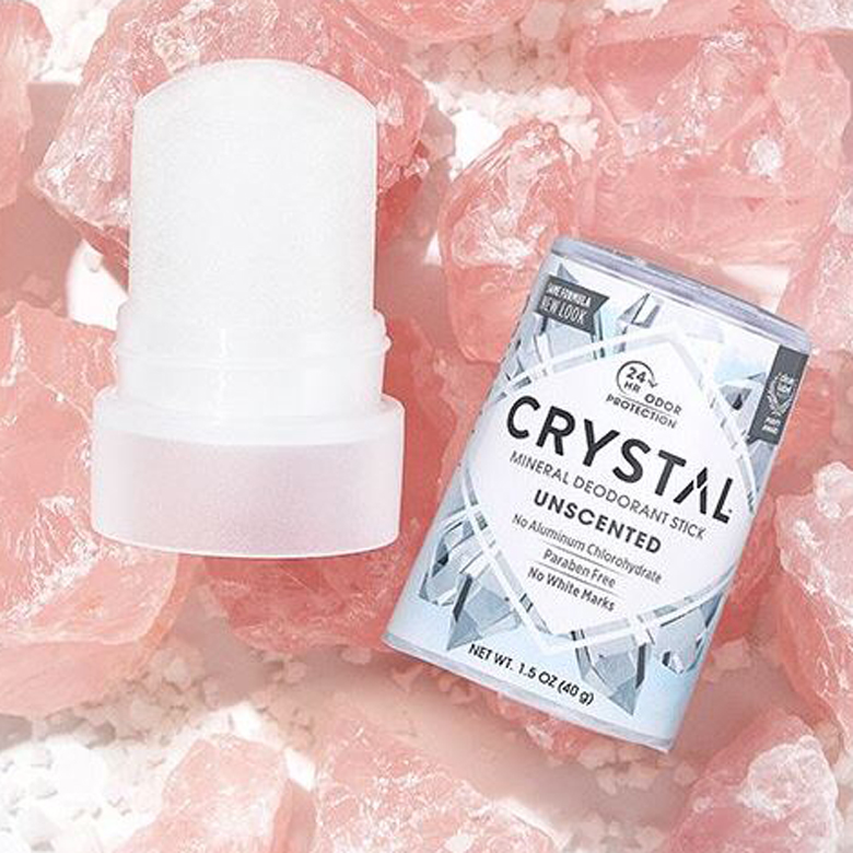 CRYSTAL Mineral Deodorant Stick Unscented 40g | Best Price and Fast  Shipping from Beauty Box Korea