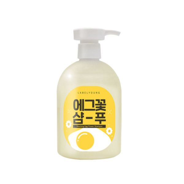 LABEL YOUNG Shocking Egg Flower Shampoo 400g | Best Price and Fast Shipping  from Beauty Box Korea