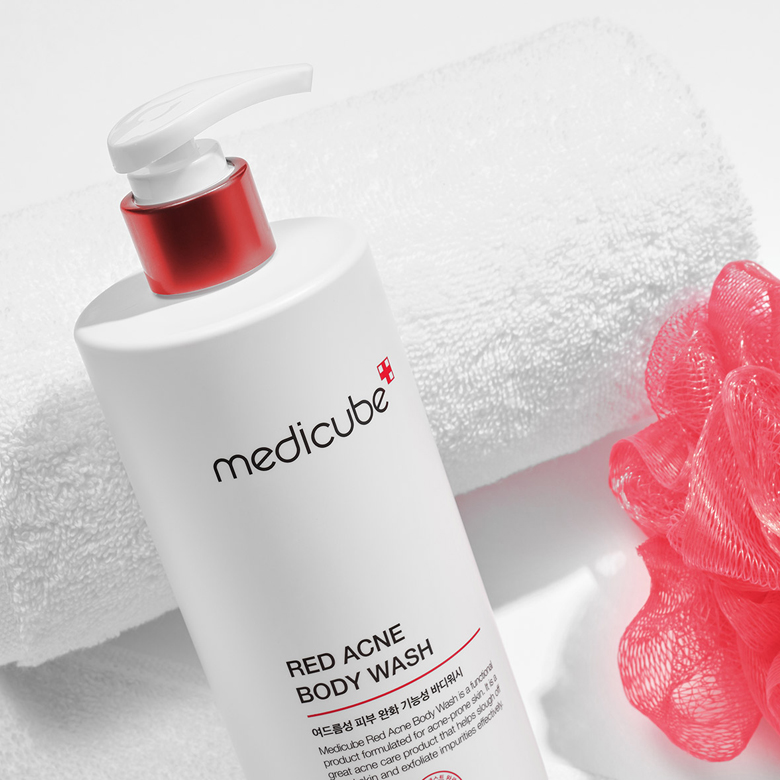 MEDICUBE Red Acne Body Wash 400g Best Price and Fast Shipping from Beauty  Box Korea
