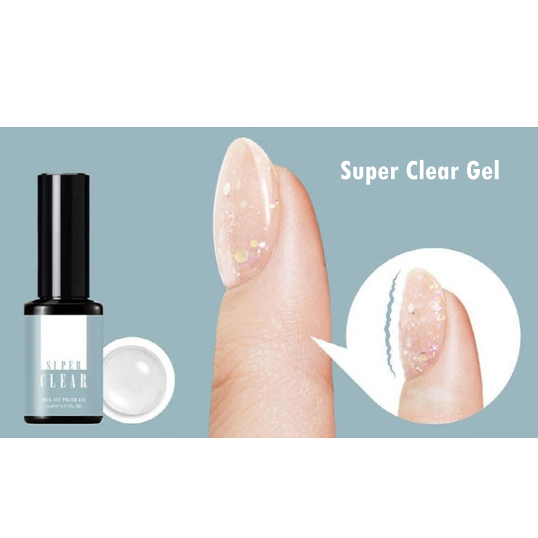 FZANEST Nude Gel Nail Polish LED UV Jelly Milky Transparent Sheer Natural  Color Gel Polish French Manicure Nail Art (Soft Clear Pink) - Walmart.com
