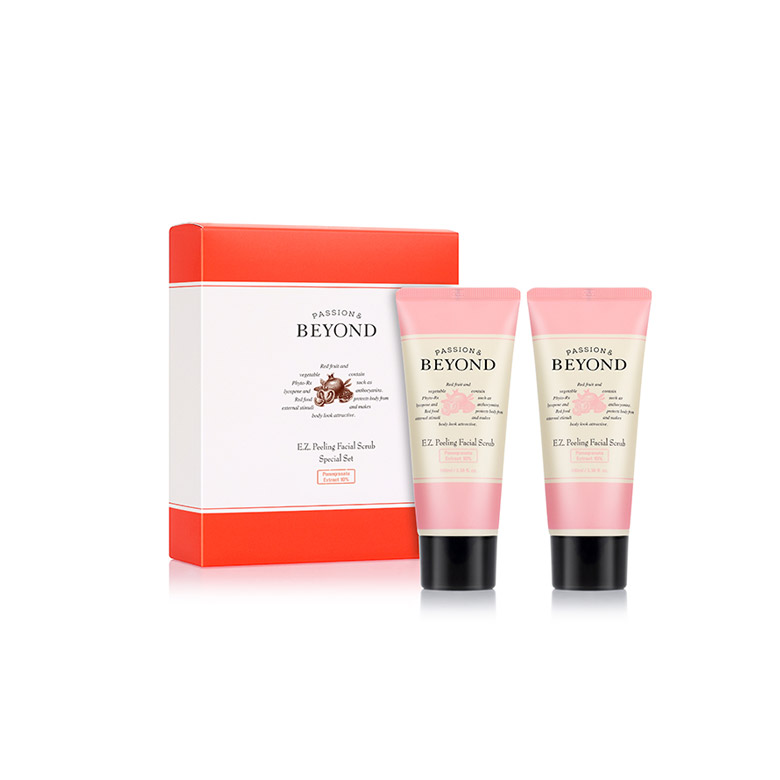 BEYOND Easy Peeling Facial Scrub Duo Special Set 100ml*2ea | Best Price and  Fast Shipping from Beauty Box Korea