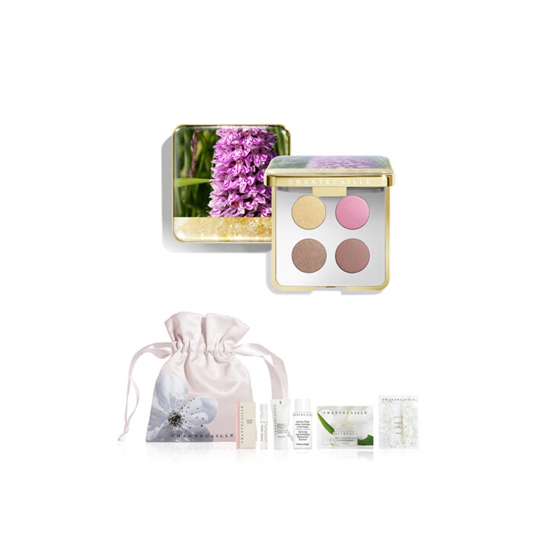 CHANTECAILLE Wild Meadows Eye Quartet Set 7items [Wild Meadows Collection]  Best Price and Fast Shipping from Beauty Box Korea