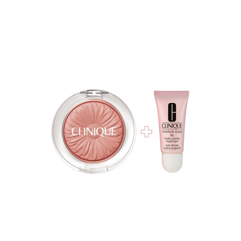 CLINIQUE Cheek Pop + Moisture Surge Lip Set 2items | Best Price and Fast  Shipping from Beauty Box Korea