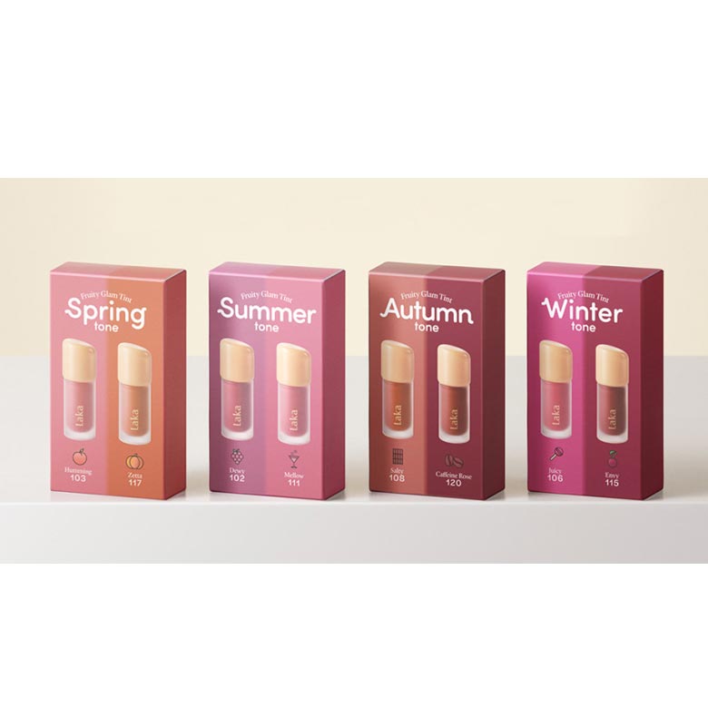 LAKA Fruity Glam Tint Mini Duo Set 2items Best Price and Fast