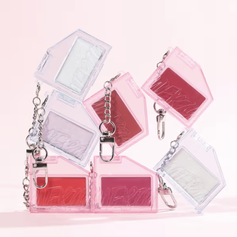 MERZY Let's Wearing Lip & Cheek Keyring 1ea – Mini Tint Duo