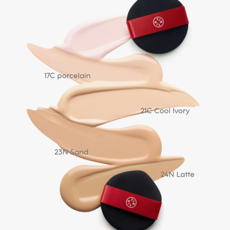 ファンデーション TIRTIR MASK FIT RUBY MESH CUSHION TIRTIR Mask Fit Ruby Mesh Cushion 15g – Radiant Base + Blush Set