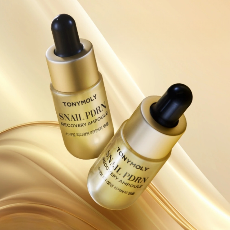 TONYMOLY Snail PDRN Recovery Ampoule & Eye Cream Set – Anti-aging