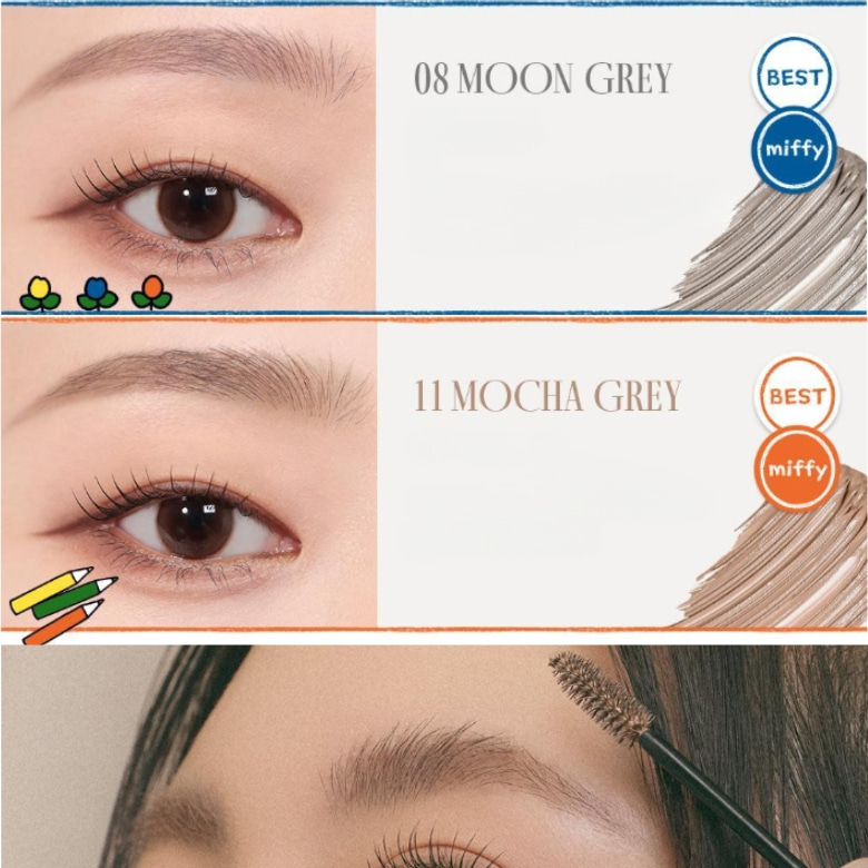 ROMAND MIFFY Hanall Brow Cara 9g[ROMAND x MIFFY] – Natural Brow Fix