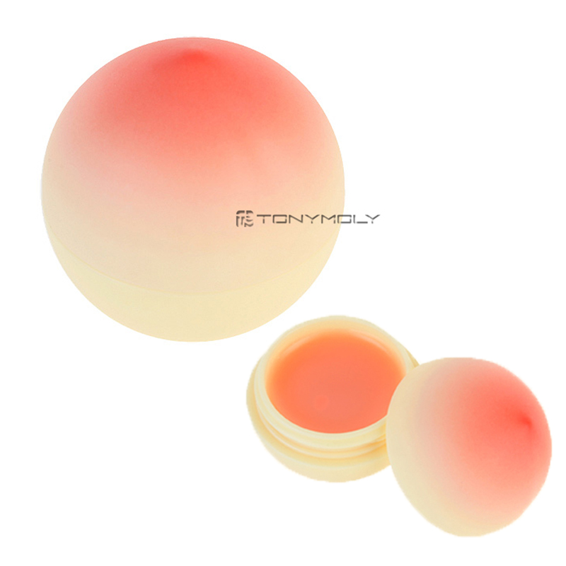 Own label brand, [TONYMOLY] Mini Peach Lip Balm 7g (Weight : 20g)