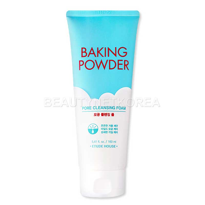 Own label brand, [ETUDE HOUSE] Baking Powder Pore Cleansing Foam 160ml  (Weight : 205g)