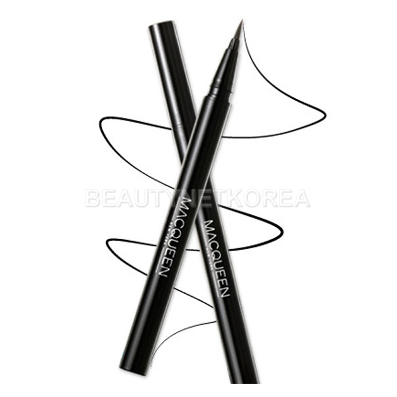 MACQUEEN NEW YORK] Waterproof Pen Eyeliner 0.6g 2 Color (Weight : 11g) -  Own label brand Beautynetkorea Korean cosmetic