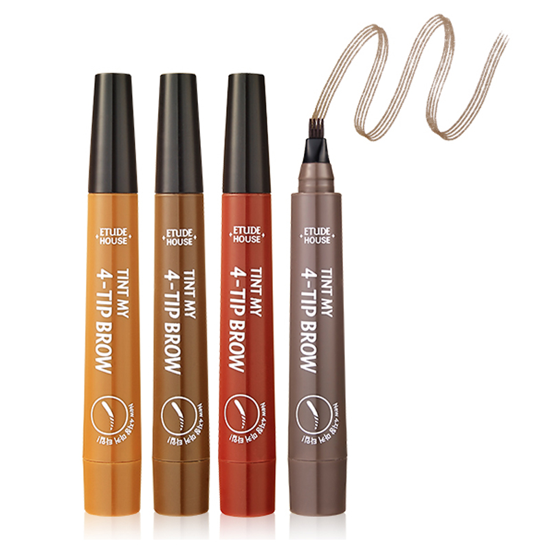 Own label brand, [ETUDE HOUSE] Tint My  4-Tip Brow 2g 4 Color (Weight : 22g)