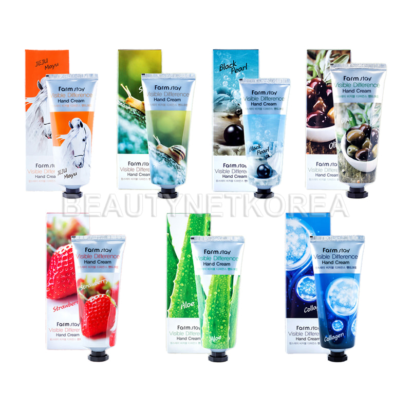 Own label brand, [FARM STAY] Visible Difference Hand Cream 100ml 7 Type Free Shipping