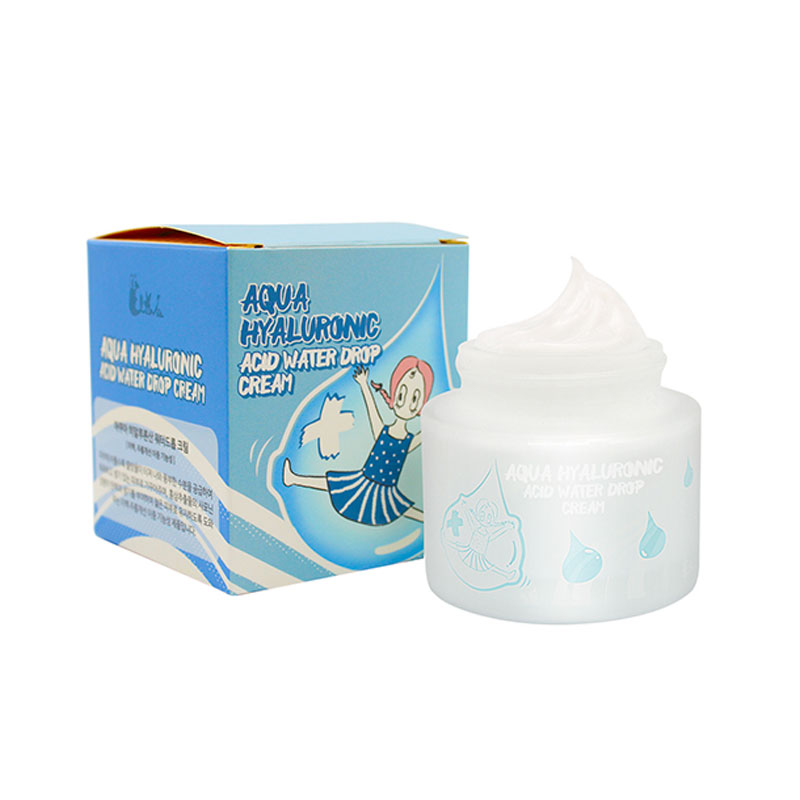 [ELIZAVECCA] Aqua Hyaluronic Acid Water Drop Cream 50ml  (Weight : 194g)