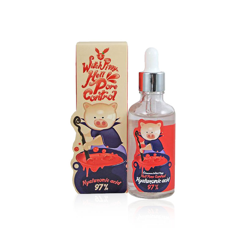Own label brand, [ELIZAVECCA] Witch Piggy Hell Pore Control Hyaluronic Acid 97% 50ml (Weight : 128g)